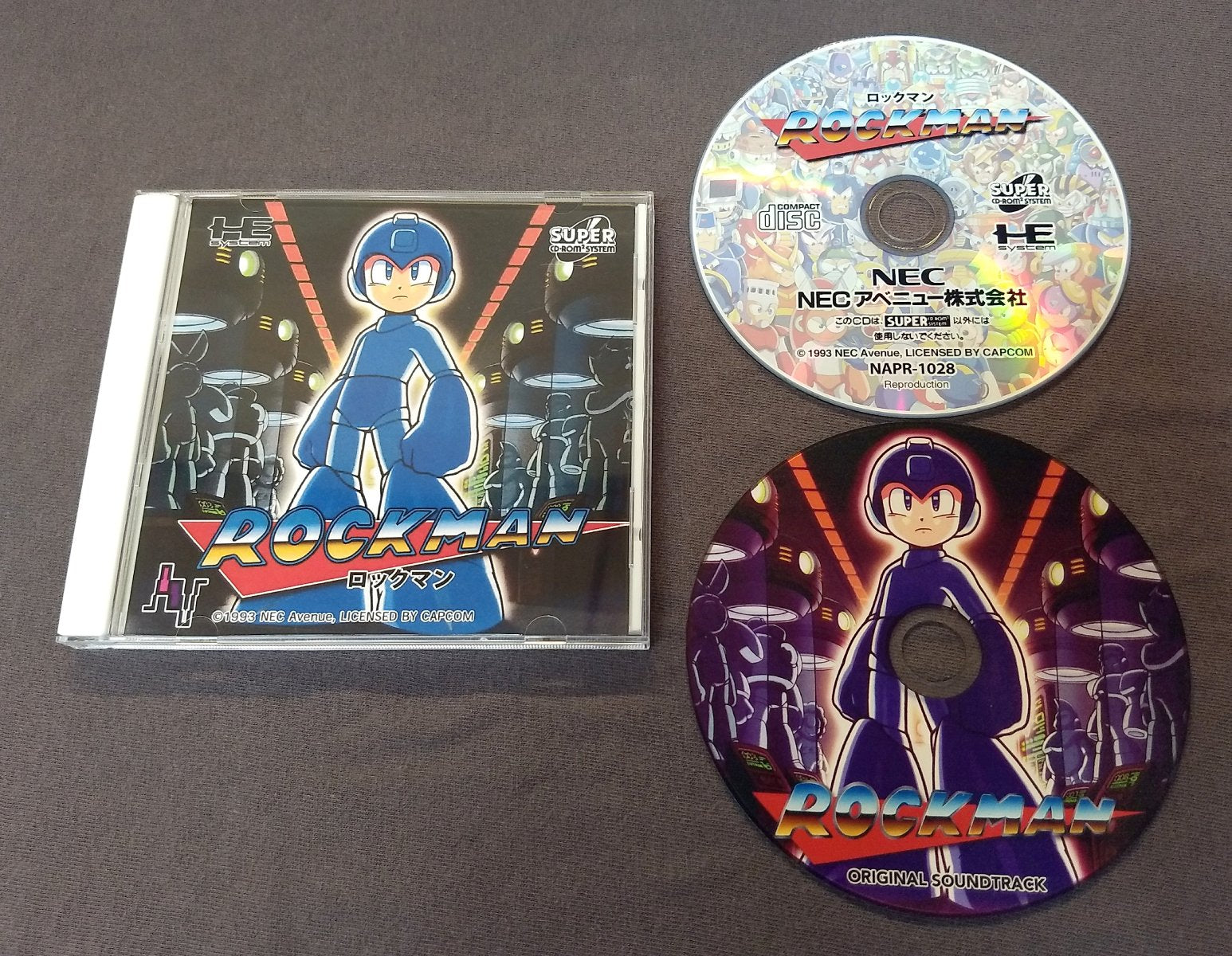 Rockman (Mega Man) PC Engine CD Reproduction