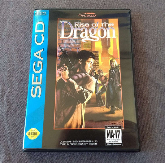 Rise of the Dragon Sega CD Reproduction