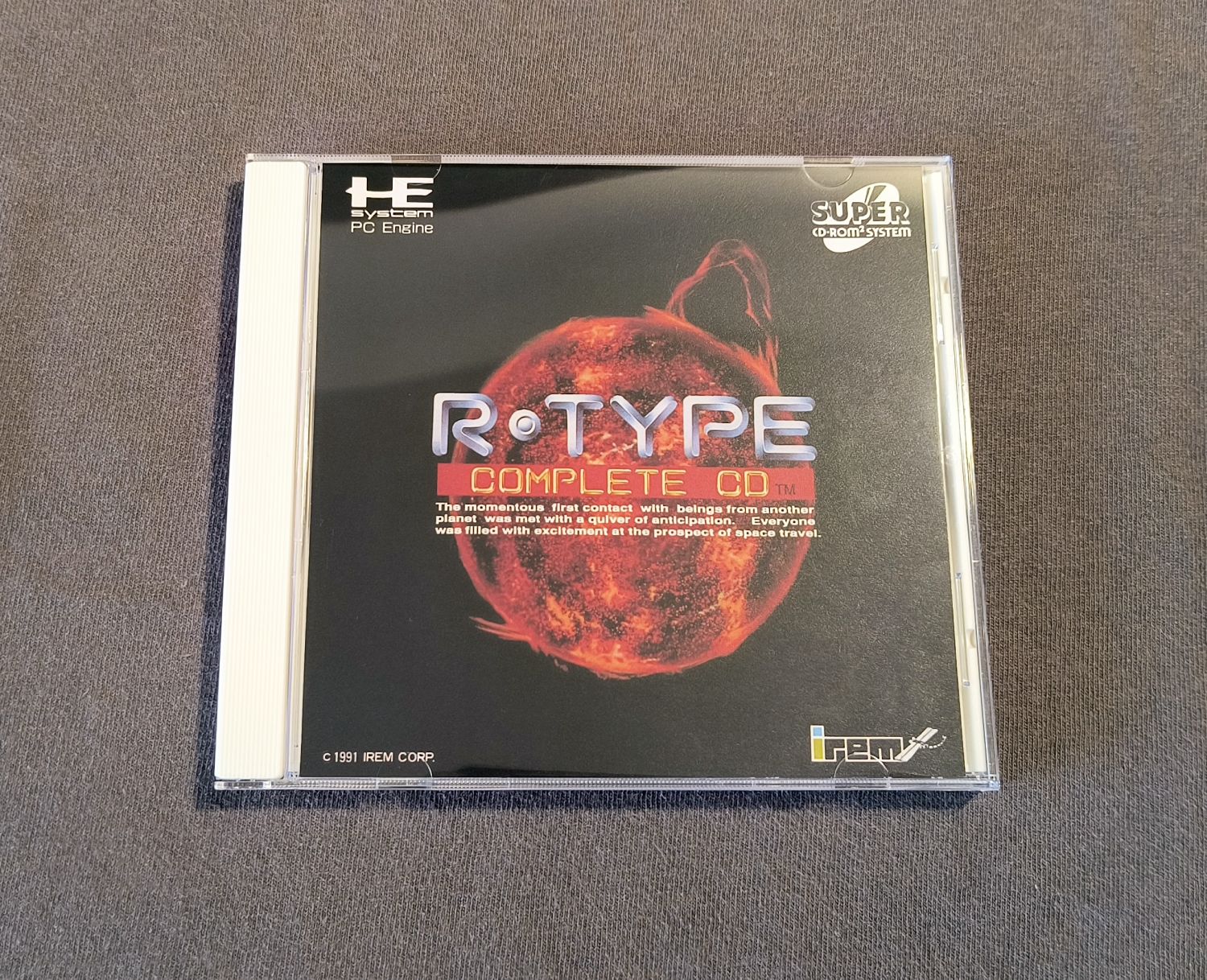 R-Type Complete CD PC Engine CD Reproduction