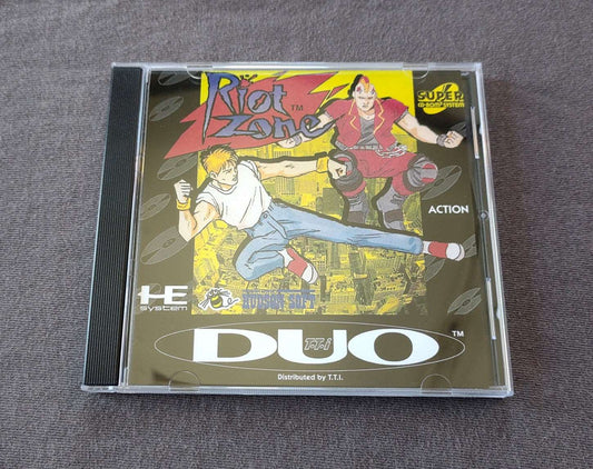 Riot Zone TurboGrafx-CD Reproduction