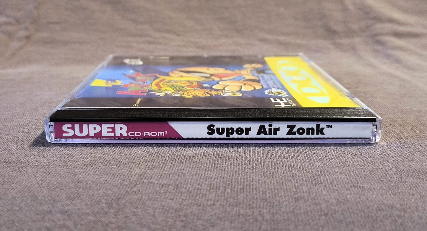 Super Air Zonk: Rockabilly-Paradise TurboGrafx-CD Reproduction