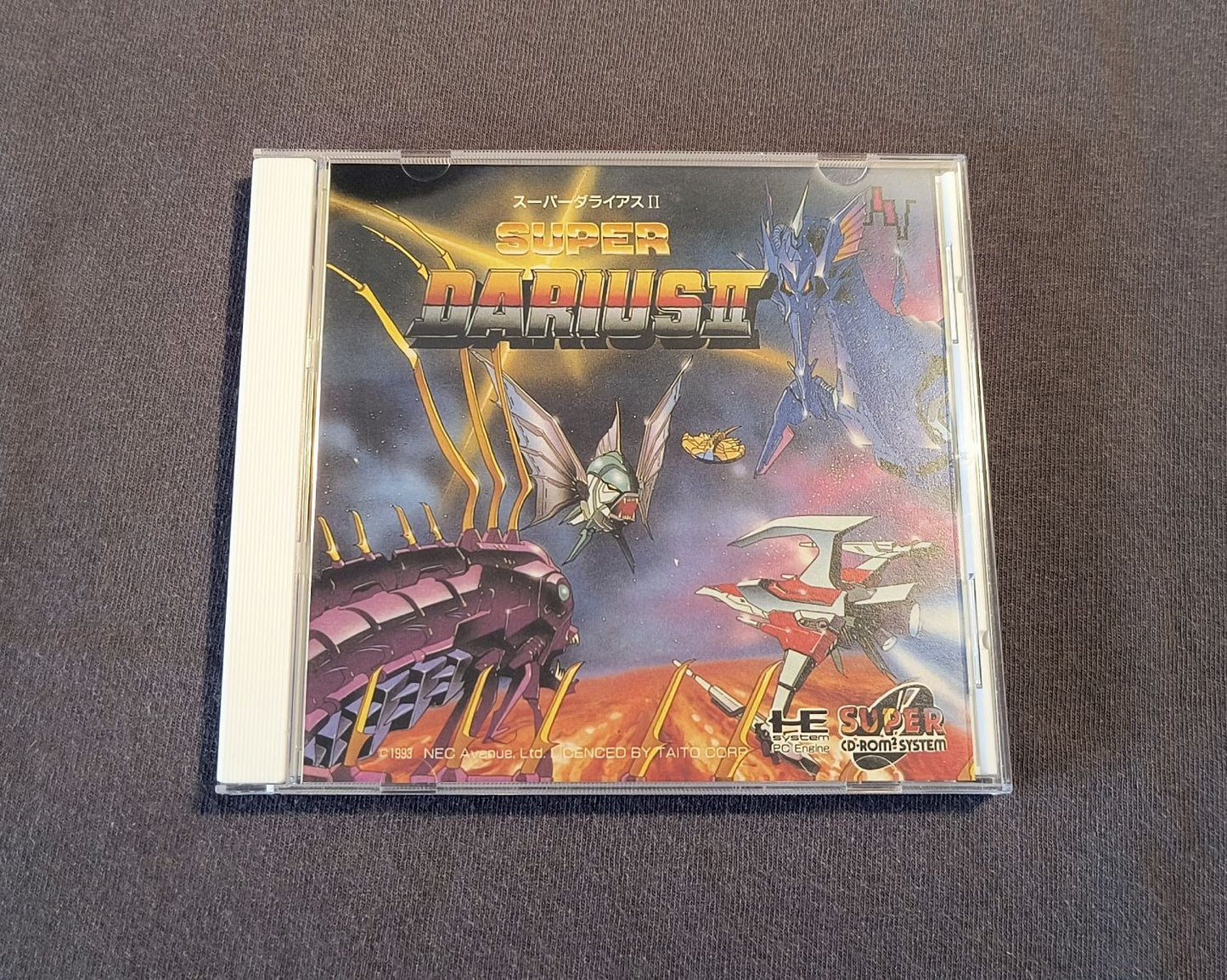 Super Darius II PC Engine CD Reproduction
