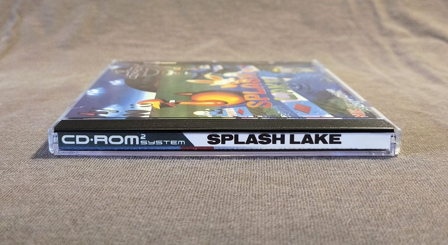 Splash Lake TurboGrafx-CD Reproduction