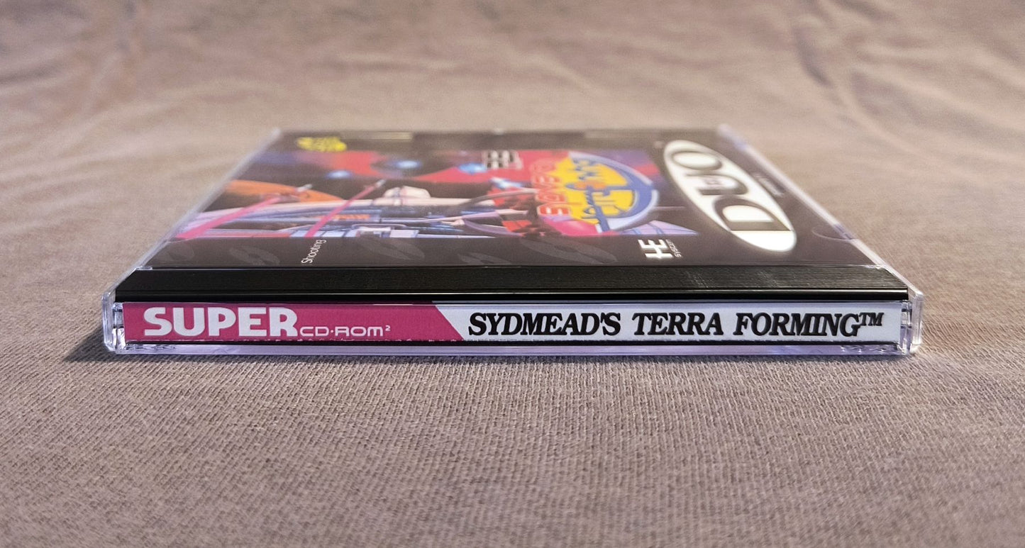 Syd Mead’s Terraforming TurboGrafx-CD Reproduction (US)