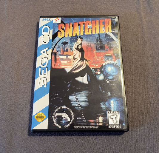 Snatcher Sega CD Reproduction