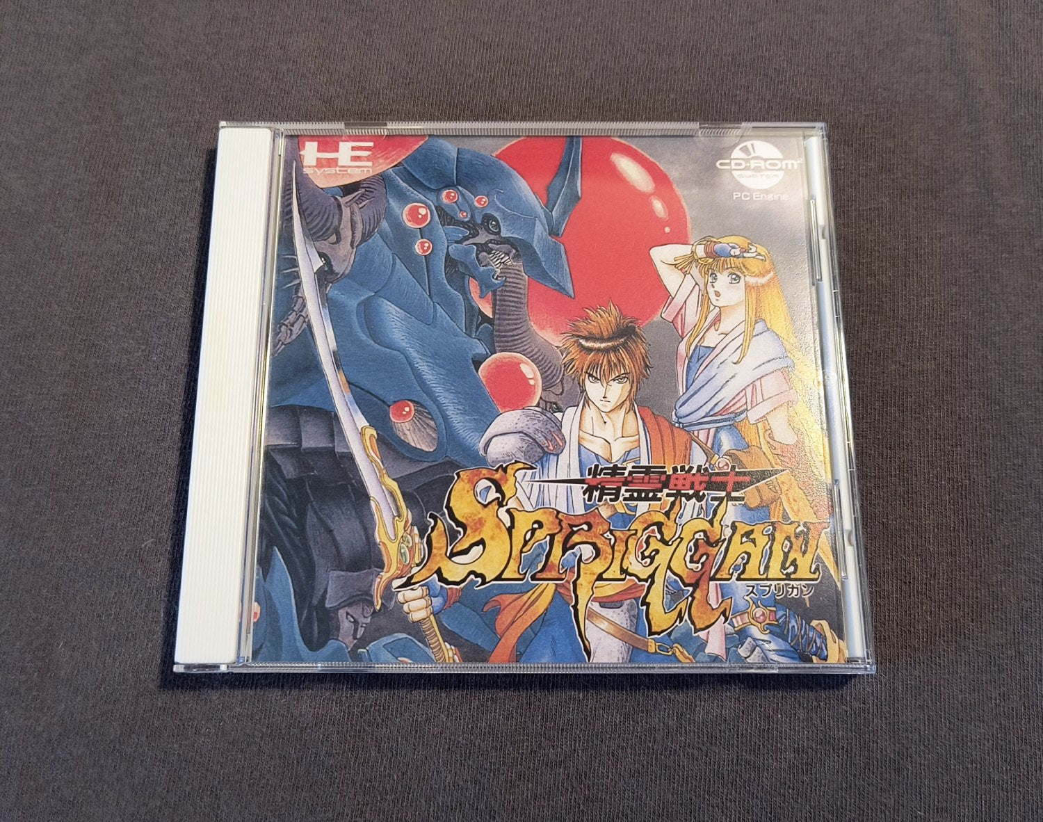 Seirei Senshi Spriggan PC Engine CD Reproduction