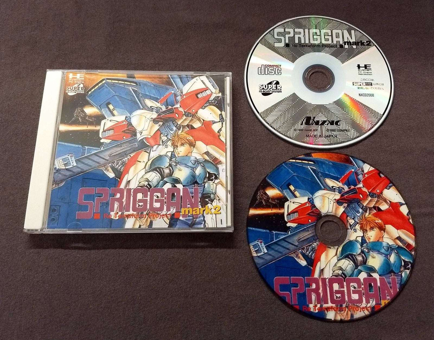 Spriggan Mark 2: Re-Terraform Project PC Engine CD Reproduction