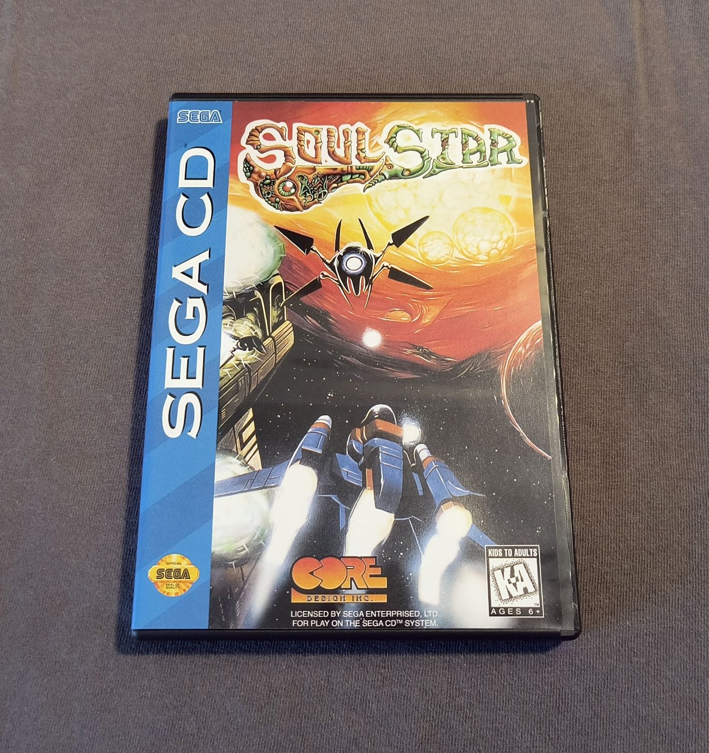 Soulstar Sega CD Reproduction