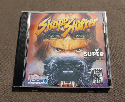Shape Shifter TurboGrafx-CD Reproduction