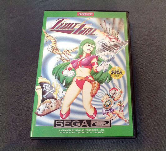Time Gal Sega CD Reproduction