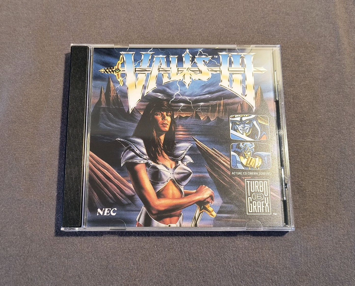 Valis III TurboGrafx-CD Reproduction (US style)