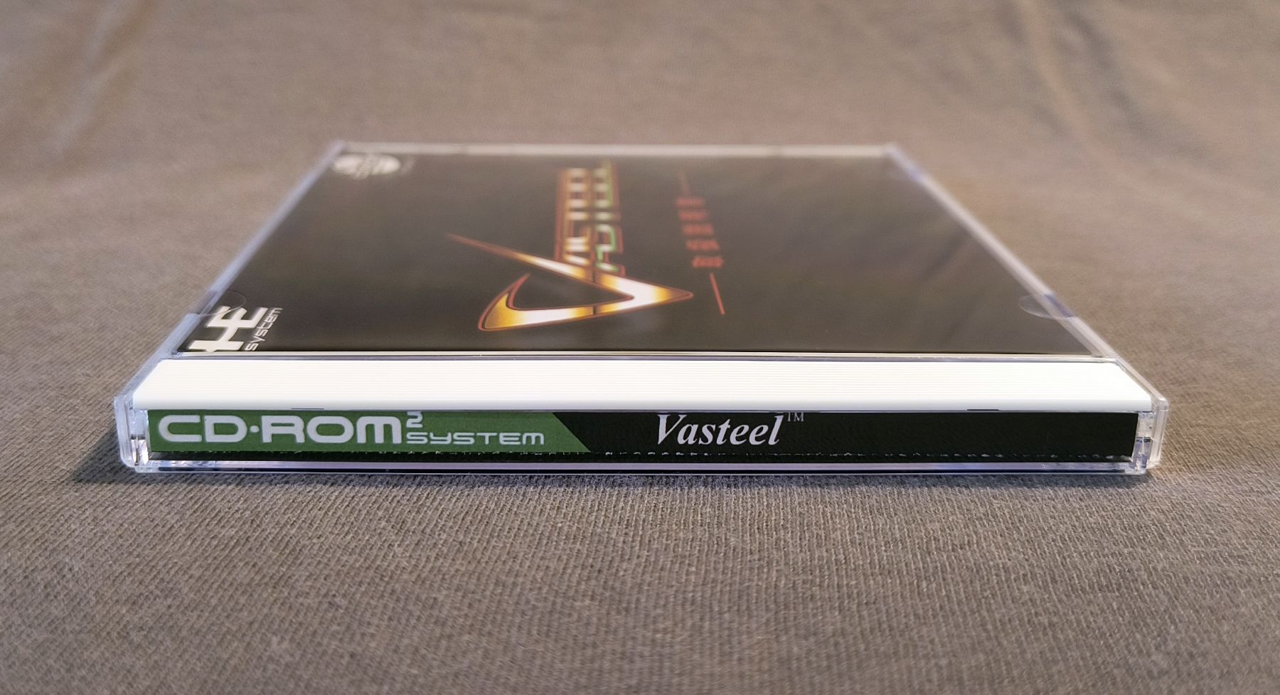 Vasteel TurboGrafx-CD Reproduction