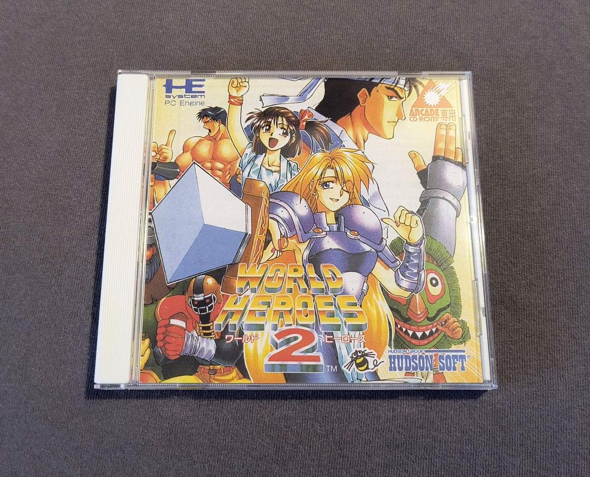 World Heroes 2 PC Engine CD Reproduction