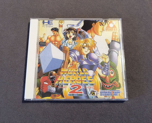World Heroes 2 PC Engine CD Reproduction