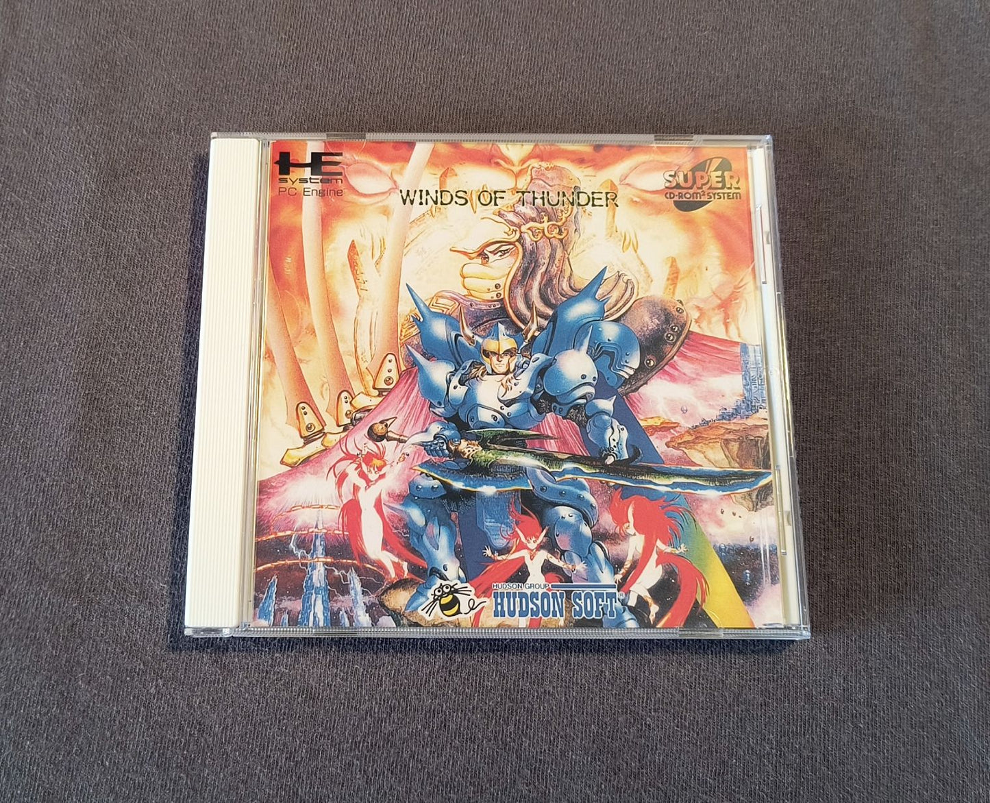 Lords / Winds of Thunder PC Engine CD Reproduction (JP)