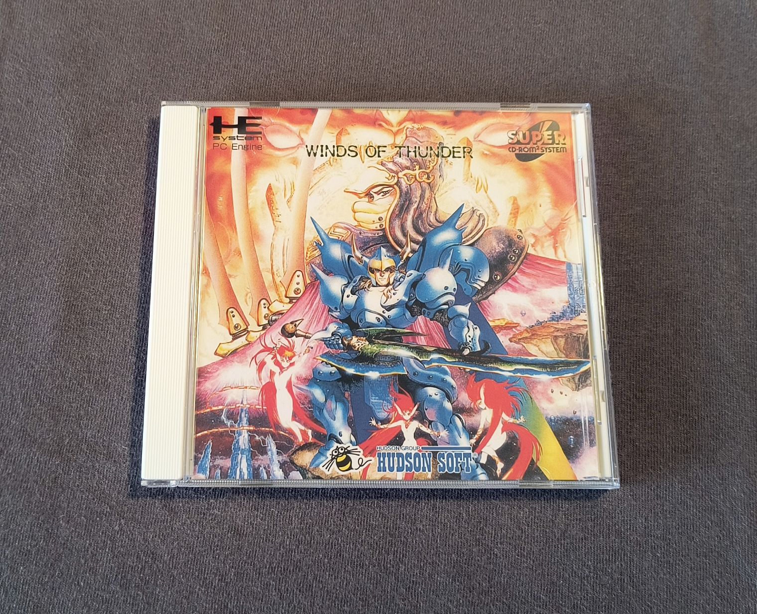 Lords / Winds of Thunder PC Engine CD Reproduction (JP)