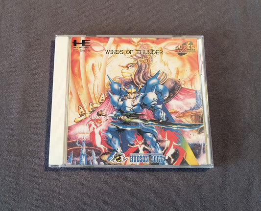 Lords / Winds of Thunder PC Engine CD Reproduction (JP)