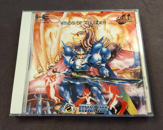 Lords / Winds of Thunder PC Engine CD Reproduction (JP)