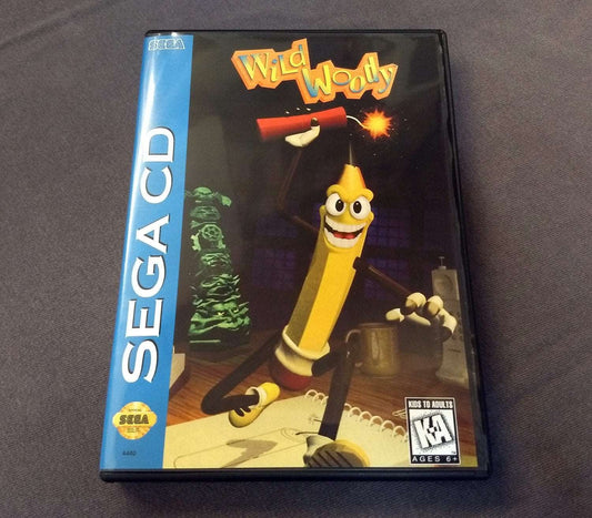 Wild Woody Sega CD Reproduction