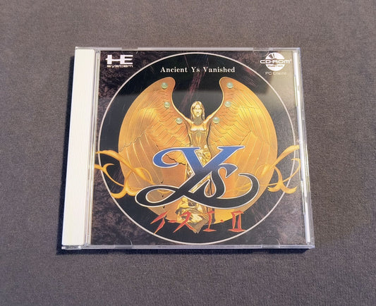 Ys Book I & II TurboGrafx-CD Reproduction (US game, JP style art)