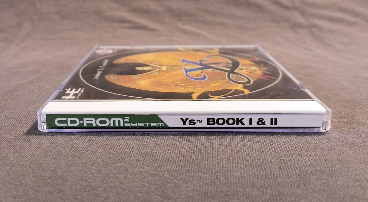 Ys Book I & II TurboGrafx-CD Reproduction (US game, JP style art)