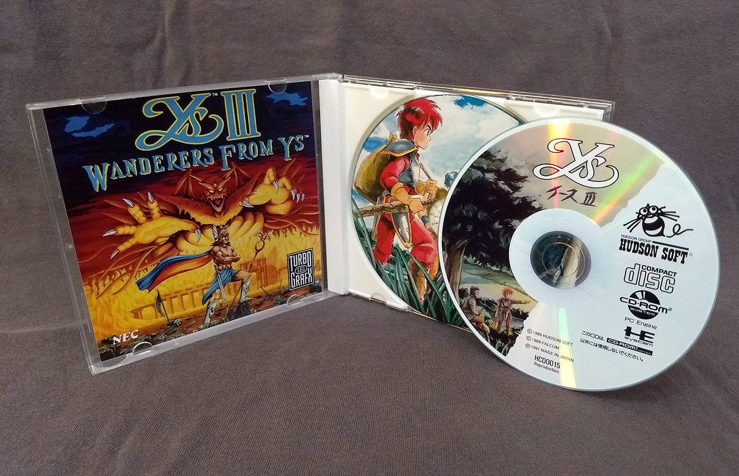Ys III: Wanderers from Ys TurboGrafx-CD Reproduction