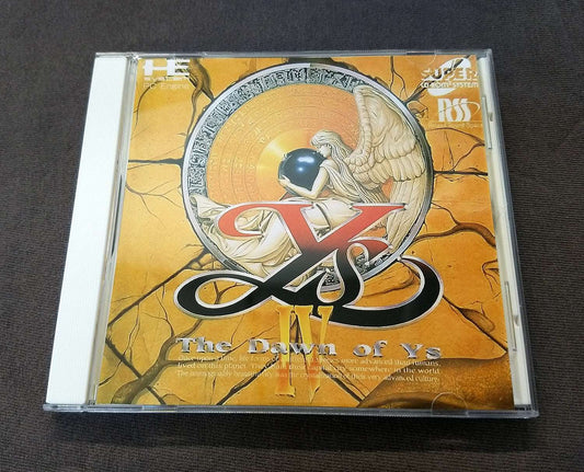 Ys IV: The Dawn of Ys PC Engine CD Reproduction (English)
