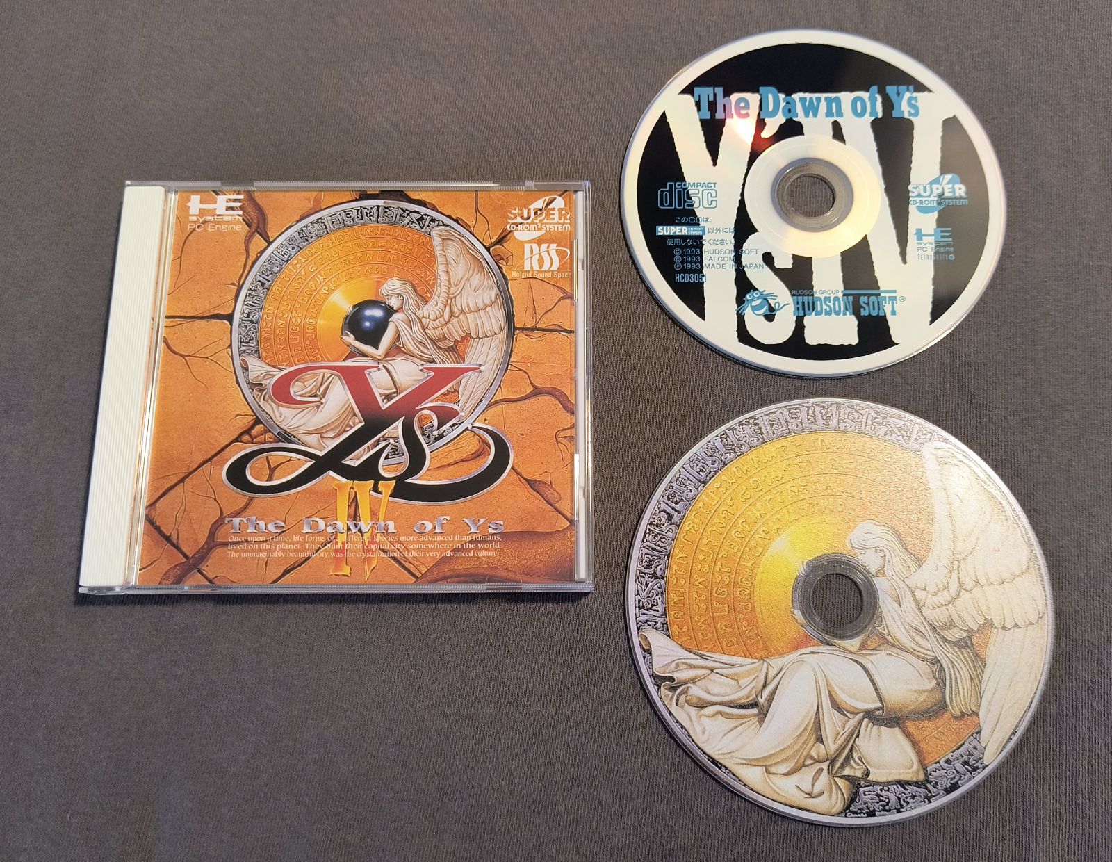 Ys IV: The Dawn of Ys PC Engine CD Reproduction (English)