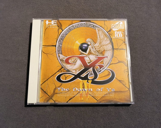 Ys IV: The Dawn of Ys PC Engine CD Reproduction (English)